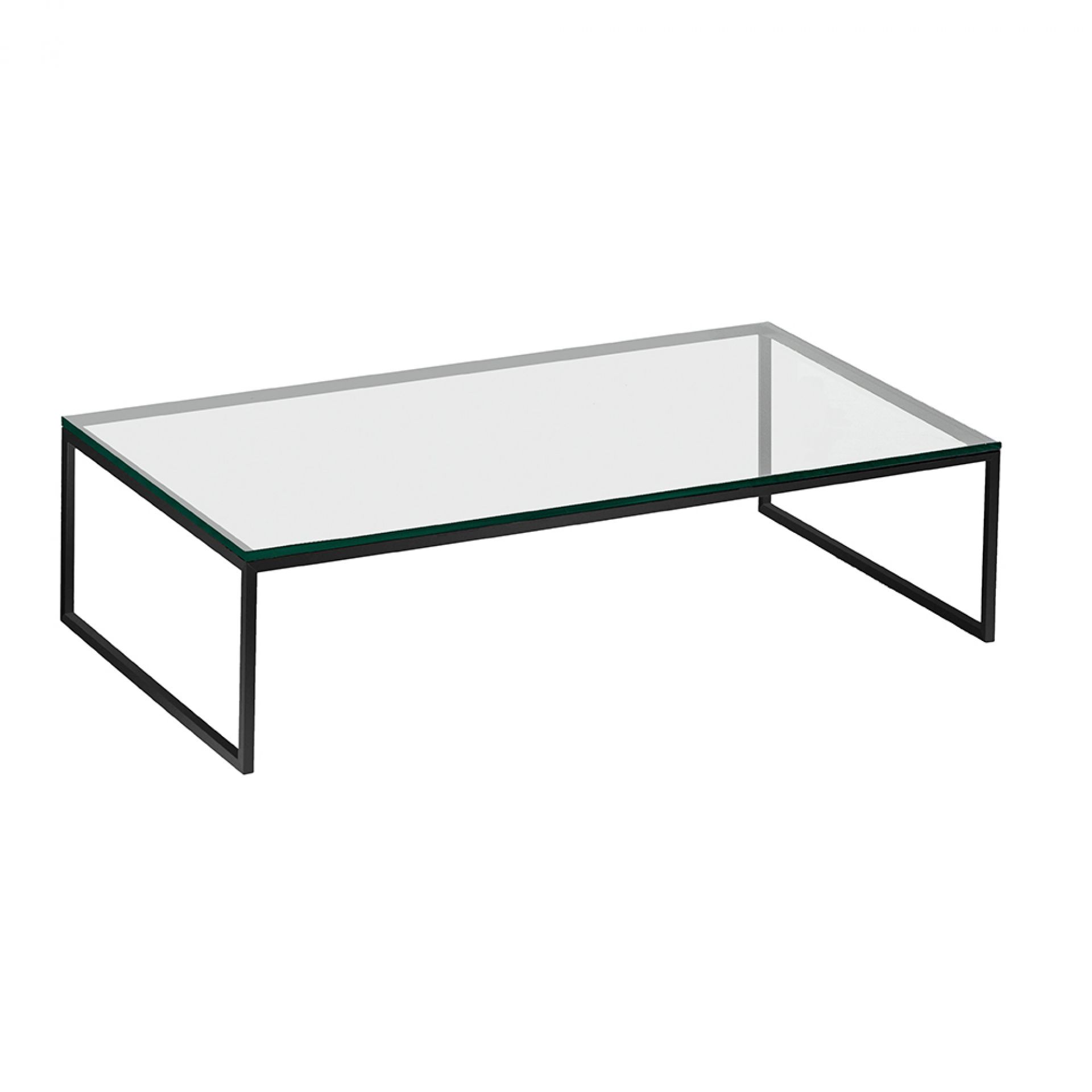 Less H 5/2 Glas ESG klar Couchtisch Hans Hansen